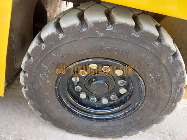 Xe nâng điện ngồi lái KOMATSU FB25HB-11, khung 3m, 2012, 1238 giờ