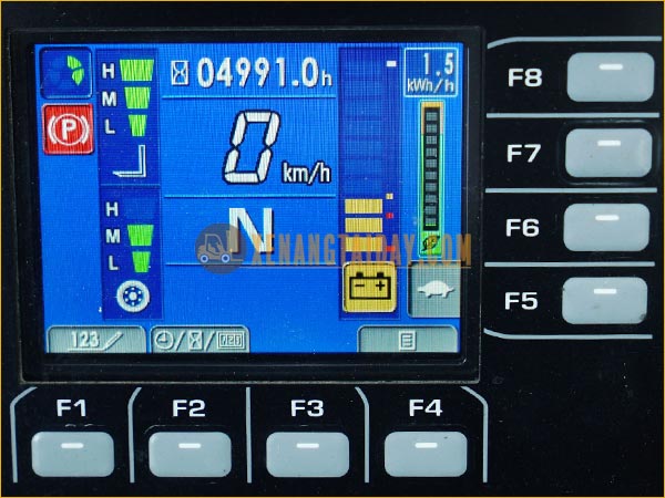 Xe nâng điện ngồi lái KOMATSU FE25-1