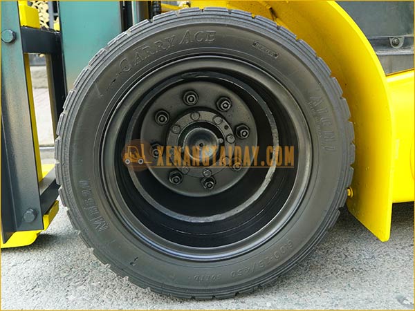 Xe nâng điện ngồi lái KOMATSU FE30-1 gắn bình điện axít chì 72V - 485Ah LIFTTOP VTDX485MH