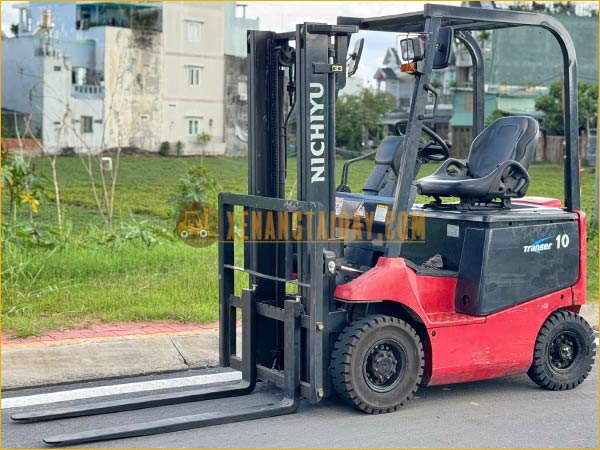 Xe nâng điện ngồi lái NICHIYU FB10PN-77-300