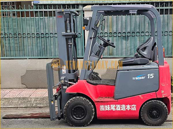 Xe nâng điện ngồi lái NICHIYU FB15PL-75-300SF
