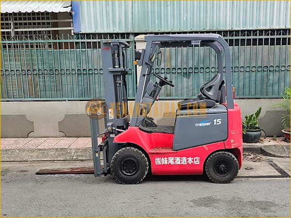 Xe nâng điện ngồi lái NICHIYU FB15PL-75-300SF