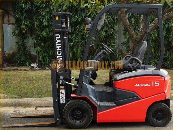 Xe nâng điện ngồi lái NICHIYU FB15PN-80-300