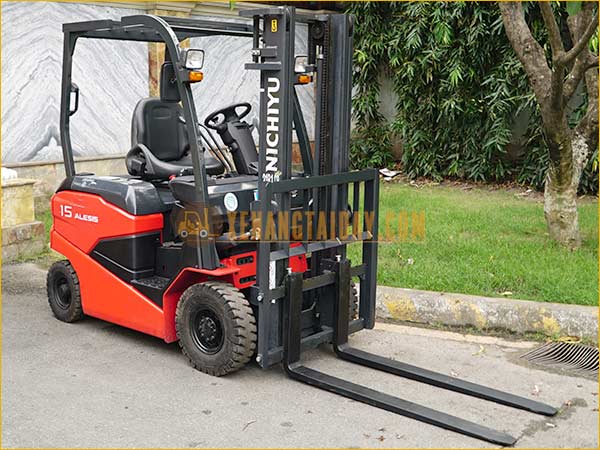 Xe nâng điện ngồi lái NICHIYU FB15PN-80-300