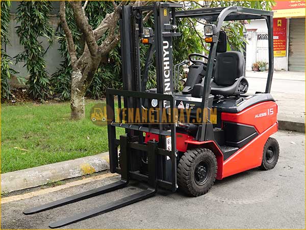 Xe nâng điện ngồi lái NICHIYU FB15PN-80-300