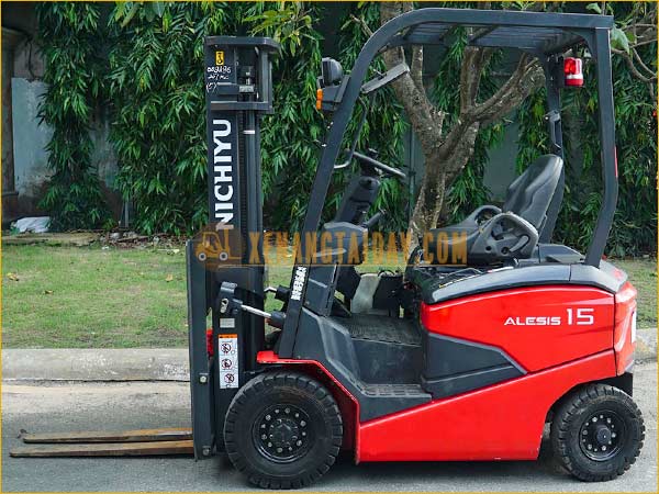 Xe nâng điện ngồi lái NICHIYU FB15PN-80-300