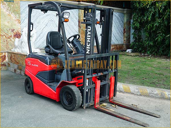Xe nâng điện ngồi lái NICHIYU FB15PN-80-300