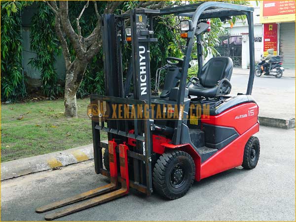 Xe nâng điện ngồi lái NICHIYU FB15PN-80-300