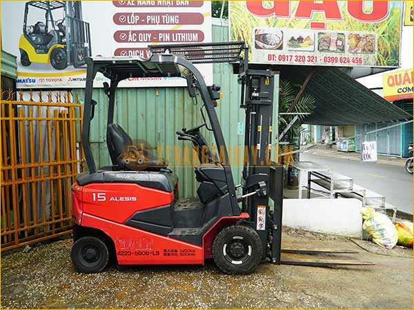 Xe nâng điện ngồi lái NICHIYU FB15PN-80-300AF