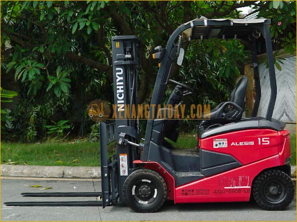 Xe nâng điện ngồi lái NICHIYU FB15PN-80-300AF
