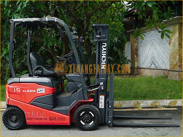 Xe nâng điện ngồi lái NICHIYU FB15PN-80-300AF