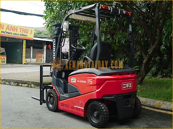 Xe nâng điện ngồi lái NICHIYU FB15PN-80-300AF