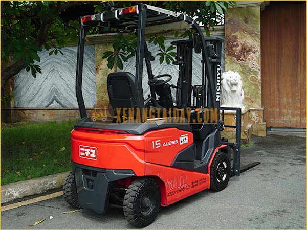Xe nâng điện ngồi lái NICHIYU FB15PN-80-300AF