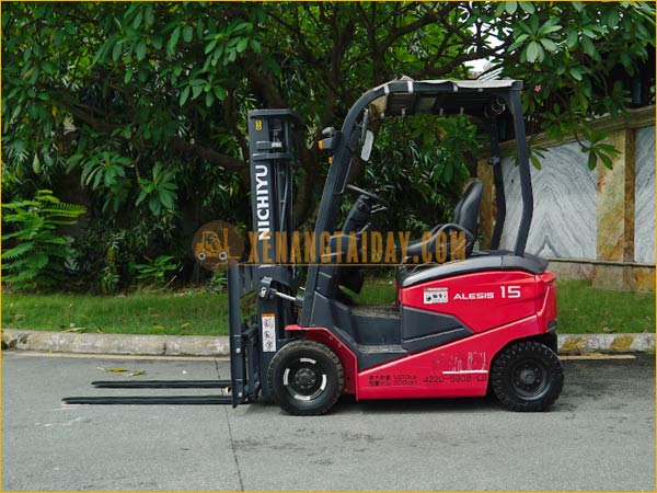 Xe nâng điện ngồi lái NICHIYU FB15PN-80-300AF