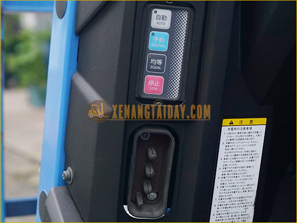 Xe nâng điện ngồi lái NICHIYU FB15PN-80B-300