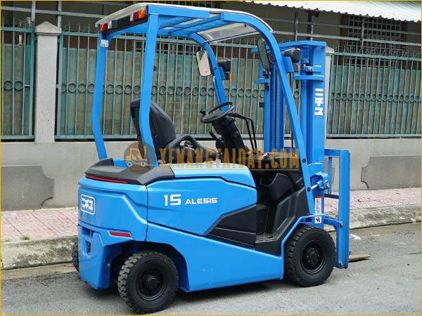 Xe nâng điện ngồi lái NICHIYU FB15PN-80B-300