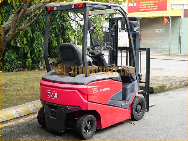 Xe nâng điện ngồi lái NICHIYU FB15PN-80B-300