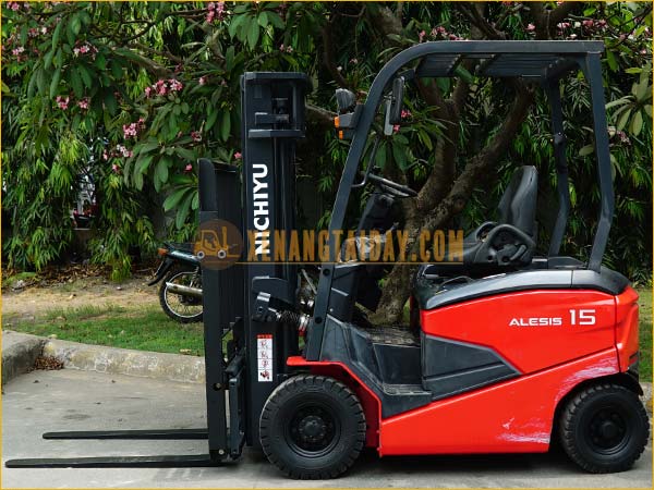 Xe nâng điện ngồi lái NICHIYU FB15PN-80BC-300F