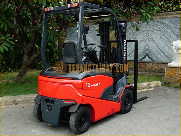 Xe nâng điện ngồi lái NICHIYU FB15PN-80BC-300F