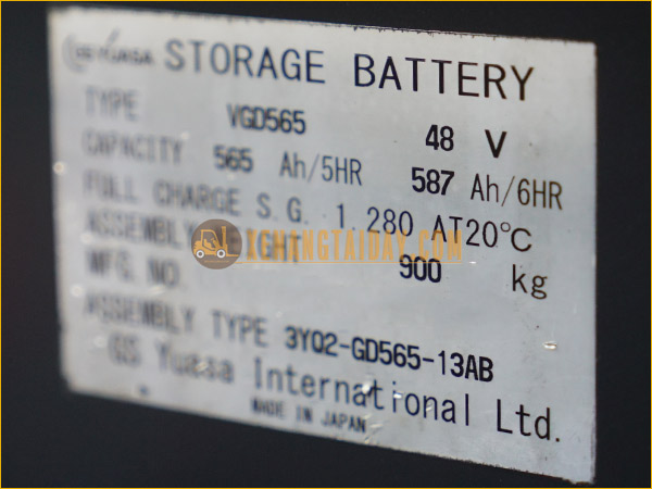 Xe nâng điện ngồi lái NICHIYU FB25PN-77-300AF
