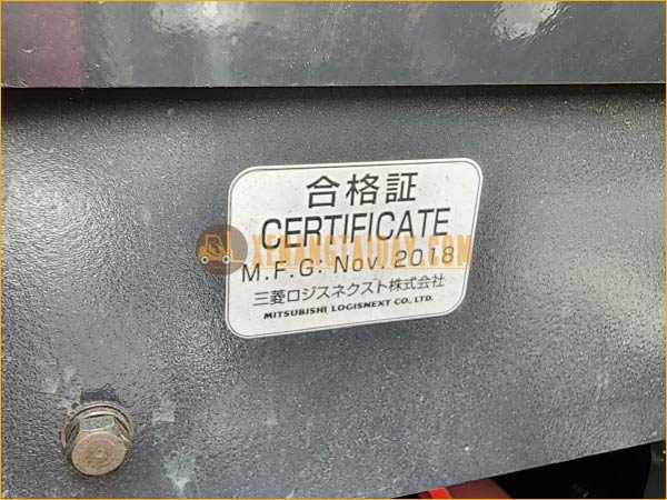 Xe nâng điện ngồi lái NICHIYU FB25PN-77B-450SF