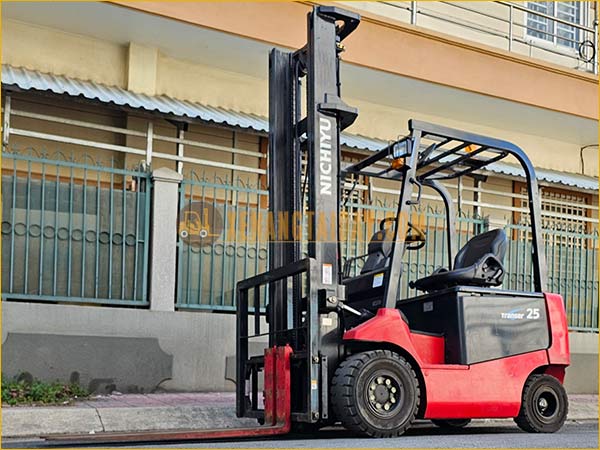 Xe nâng điện ngồi lái NICHIYU FB25PN-77B-450SF