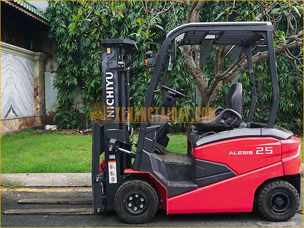 Xe nâng điện ngồi lái NICHIYU FB25PN-80-2F300SF