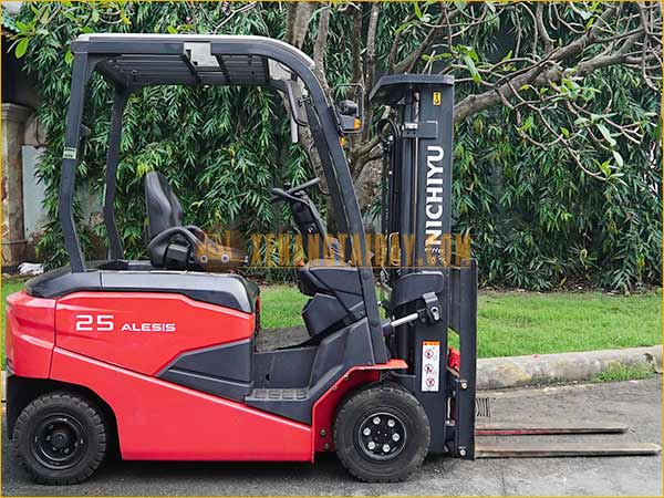 Xe nâng điện ngồi lái NICHIYU FB25PN-80-2F300SF