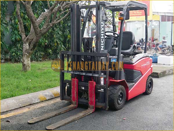 Xe nâng điện ngồi lái NICHIYU FB25PN-80-2F300SF