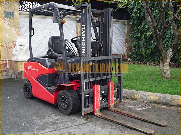 Xe nâng điện ngồi lái NICHIYU FB25PN-80-2F300SF