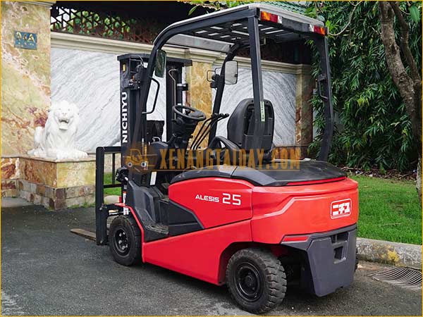 Xe nâng điện ngồi lái NICHIYU FB25PN-80-2F300SF