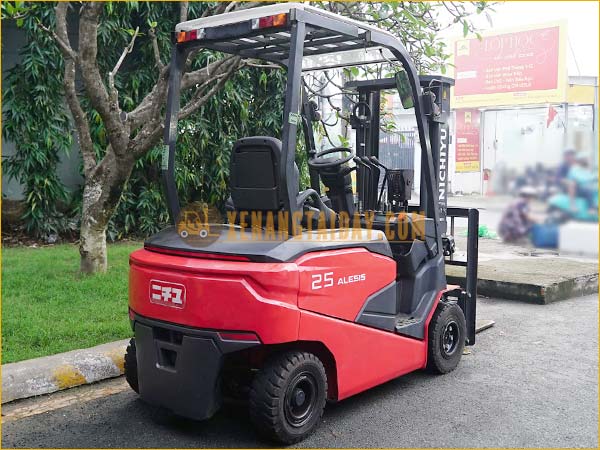 Xe nâng điện ngồi lái NICHIYU FB25PN-80-2F300SF