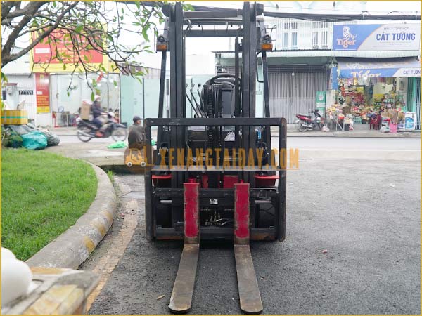 Xe nâng điện ngồi lái NICHIYU FB25PN-80-2F300SF