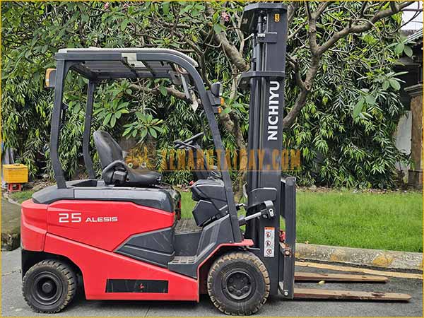 Xe nâng điện ngồi lái NICHIYU FB25PN-80B-2F400