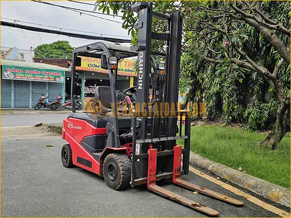 Xe nâng điện ngồi lái NICHIYU FB25PN-80B-2F400
