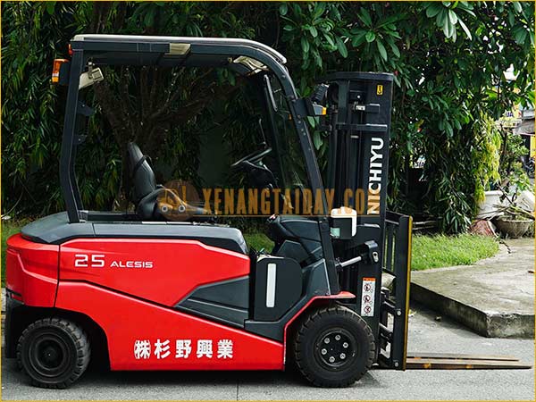Xe nâng điện ngồi lái NICHIYU FBB25PN-80-300AF