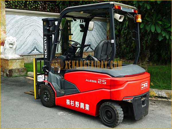 Xe nâng điện ngồi lái NICHIYU FBB25PN-80-300AF