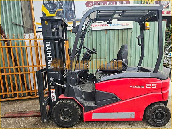 Xe nâng điện ngồi lái NICHIYU FBB25PN-80-300SF