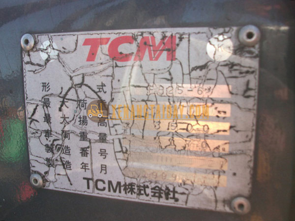 Xe nâng điện ngồi lái TCM FB25-6