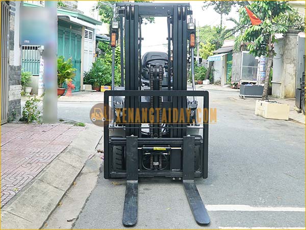 Xe nâng điện ngồi lái TCM - UNICARRIERS FB25-8 gắn pin lithum 48V - 460Ah PKGFF48460