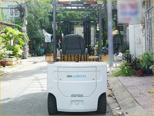 Xe nâng điện ngồi lái TCM - UNICARRIERS FB25-8 gắn pin lithum 48V - 460Ah PKGFF48460