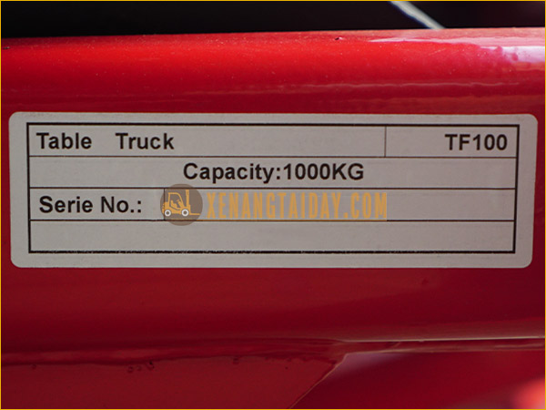 Xe nâng mặt bàn 1000kg Noblelift TF100