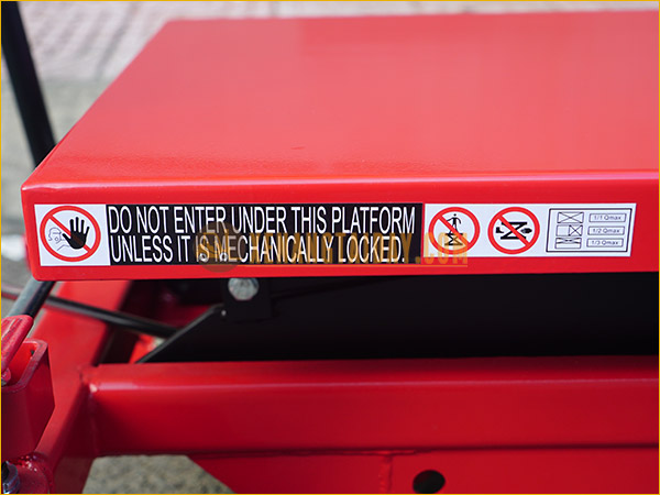 Xe nâng mặt bàn 1000kg Noblelift TF100
