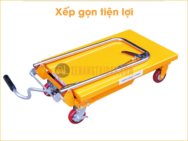 Xe nâng mặt bàn NIULI 300kg WP300, cao 900mm