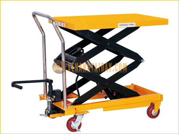 Xe nâng mặt bàn NIULI 350kg  WP350, cao 1500mm