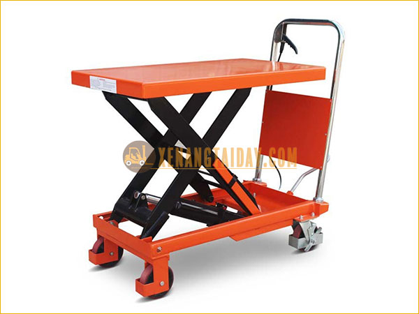 Xe nâng mặt bàn NIULI 800kg WP800, cao 1 mét