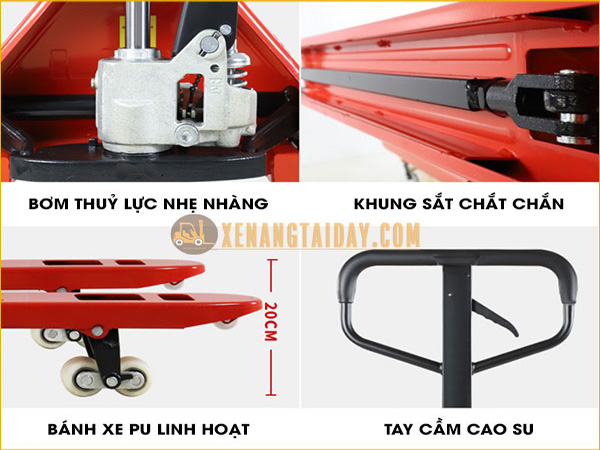 Xe nâng tay 5 tấn NIULI CBYAC50