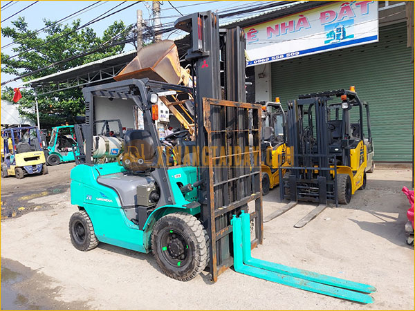 Xe nâng xăng - gas MITSUBISHI FGE20T