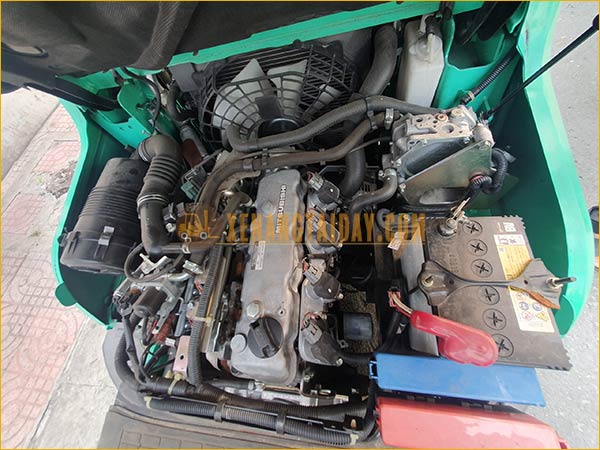 Xe nâng xăng - gas MITSUBISHI FGE10T