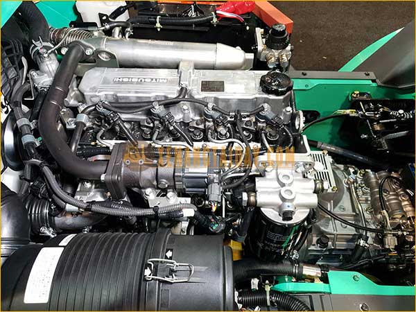 Xe nâng xăng MITSUBISHI Mới 1.5 - 3.5 tấn